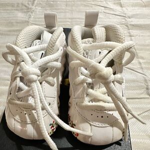 Nike lil Posite One Fruity Pebble Infant Size 2c Crib Booties